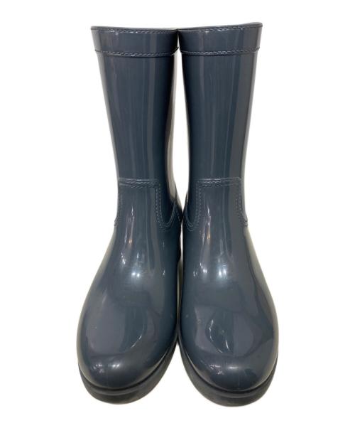PRADA（プラダ）PRADA (プラダ) レインブーツ チャコールグレー サイズ:23.5cmの古着・服飾アイテム