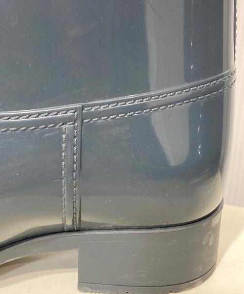 PRADA（プラダ）PRADA (プラダ) レインブーツ チャコールグレー サイズ:23.5cmの古着・服飾アイテム