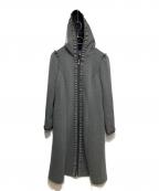 M'S GRACYエムズグレイシー）の古着「フーデッドコート」｜グレー