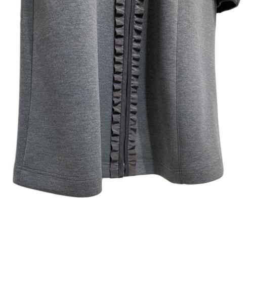 M'S GRACY（エムズグレイシー）M'S GRACY (エムズグレイシー) フーデッドコート グレー サイズ:38の古着・服飾アイテム