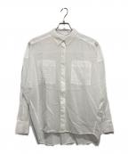 SOEJUソージュ）の古着「オーガニックコットンシアーシャツ」｜ホワイト