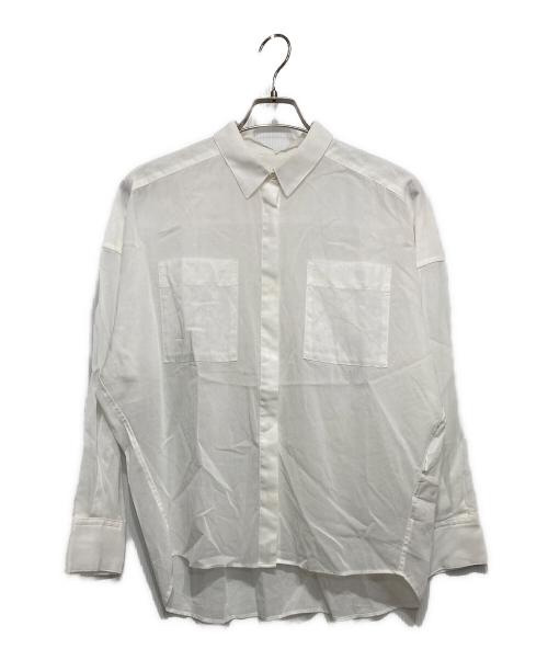SOEJU（ソージュ）SOEJU (ソージュ) オーガニックコットンシアーシャツ ホワイト サイズ:Mの古着・服飾アイテム