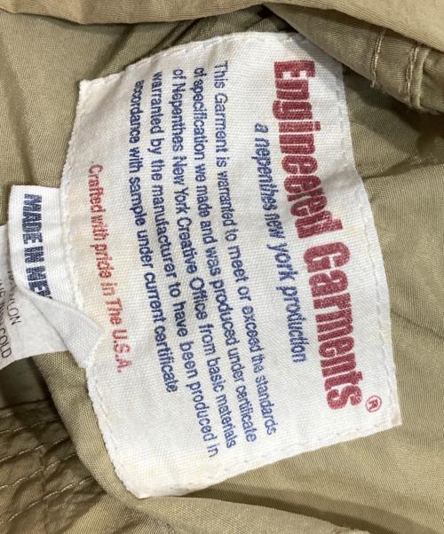Engineered Garments（エンジニアドガーメンツ）Engineered Garments (エンジニアードガーメンツ) 4ポケットナイロンミリタリージャケット カーキ サイズ:Sの古着・服飾アイテム