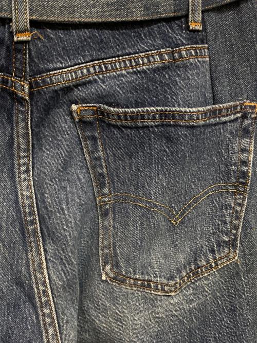 SEEALL（シーオール）SEEALL (シーオール) 解体デニムパンツ インディゴ サイズ:2の古着・服飾アイテム