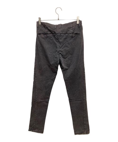 Transit UOMO（トランジット ウオモ）Transit UOMO (トランジット ウオモ) テーパードパンツ ブラック サイズ:XSの古着・服飾アイテム