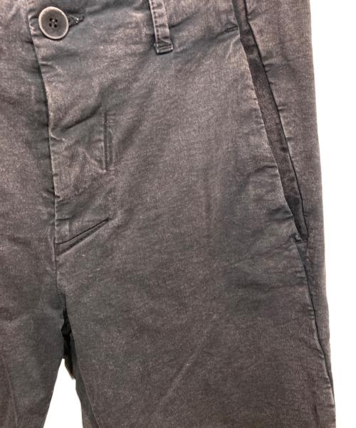 Transit UOMO（トランジット ウオモ）Transit UOMO (トランジット ウオモ) テーパードパンツ ブラック サイズ:XSの古着・服飾アイテム