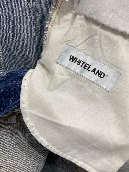 WHITELAND（ホワイトランド）WHITELAND (ホワイトランド) デニムパンツ インディゴ サイズ:Fの古着・服飾アイテム
