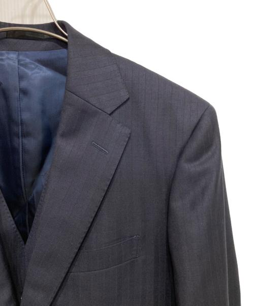 BLACK LABEL CRESTBRIDGE（ブラックレーベル クレストブリッジ）BLACK LABEL CRESTBRIDGE (ブラックレーベル クレストブリッジ) 3ピースセットアップスーツ ネイビー サイズ:-の古着・服飾アイテム