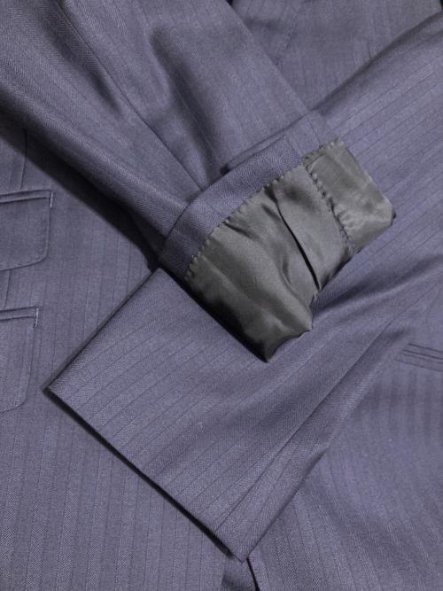 BLACK LABEL CRESTBRIDGE（ブラックレーベル クレストブリッジ）BLACK LABEL CRESTBRIDGE (ブラックレーベル クレストブリッジ) 3ピースセットアップスーツ ネイビー サイズ:-の古着・服飾アイテム