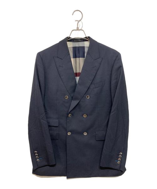 BLACK LABEL CRESTBRIDGE（ブラックレーベル クレストブリッジ）BLACK LABEL CRESTBRIDGE (ブラックレーベル クレストブリッジ) ダブルセットアップスーツ ネイビー サイズ:-の古着・服飾アイテム