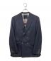 BLACK LABEL CRESTBRIDGE (ブラックレーベル クレストブリッジ) ダブルセットアップスーツ ネイビー サイズ:-：9000円