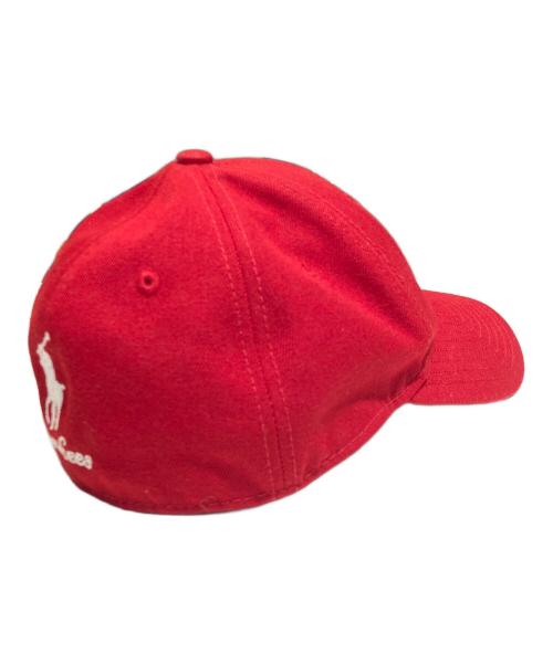 New Era（ニューエラ）New Era (ニューエラ) POLO RALPH LAUREN (ポロ・ラルフローレン) NY Yankees キャップ レッド サイズ:SMALLの古着・服飾アイテム