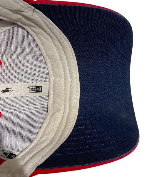 New Era（ニューエラ）New Era (ニューエラ) POLO RALPH LAUREN (ポロ・ラルフローレン) NY Yankees キャップ レッド サイズ:SMALLの古着・服飾アイテム
