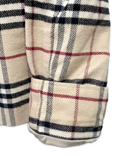 BURBERRY LONDON（バーバリーロンドン）BURBERRY LONDON (バーバリーロンドン) ノバチェックジップアップジャケット ベージュ サイズ:38の古着・服飾アイテム