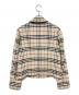 BURBERRY LONDON (バーバリーロンドン) ノバチェックジップアップジャケット ベージュ サイズ:38：12000円