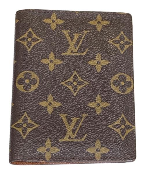LOUIS VUITTON（ルイ ヴィトン）LOUIS VUITTON (ルイ ヴィトン) クーヴェルテュールパスケース ブラウンの古着・服飾アイテム