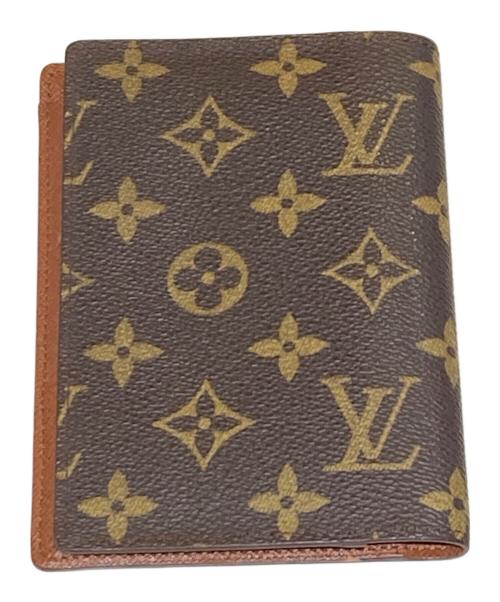 LOUIS VUITTON（ルイ ヴィトン）LOUIS VUITTON (ルイ ヴィトン) クーヴェルテュールパスケース ブラウンの古着・服飾アイテム