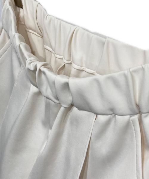 OHGA（オオガ）OHGA (オオガ) マシュマロパンツイージーパンツ ホワイト サイズ:Ｓの古着・服飾アイテム