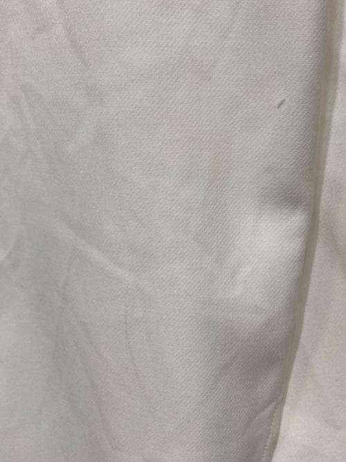 YORI（ヨリ）YORI (ヨリ) ダブルクロス丸襟カラーブラウス ホワイト サイズ:FREEの古着・服飾アイテム