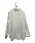 YORI (ヨリ) ダブルクロス丸襟カラーブラウス ホワイト サイズ:FREE：8000円