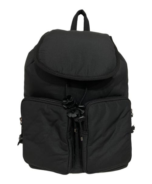 eunoia（ユノイア）eunoia (ユノイア) キルティングリュックサック ブラックの古着・服飾アイテム