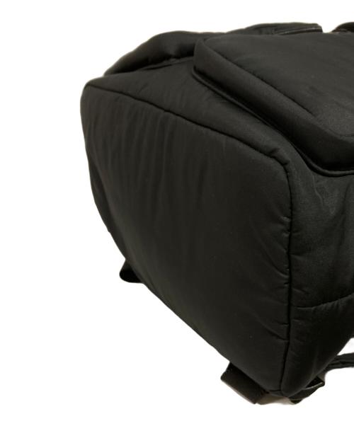 eunoia（ユノイア）eunoia (ユノイア) キルティングリュックサック ブラックの古着・服飾アイテム