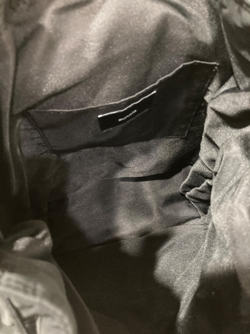 eunoia（ユノイア）eunoia (ユノイア) キルティングリュックサック ブラックの古着・服飾アイテム