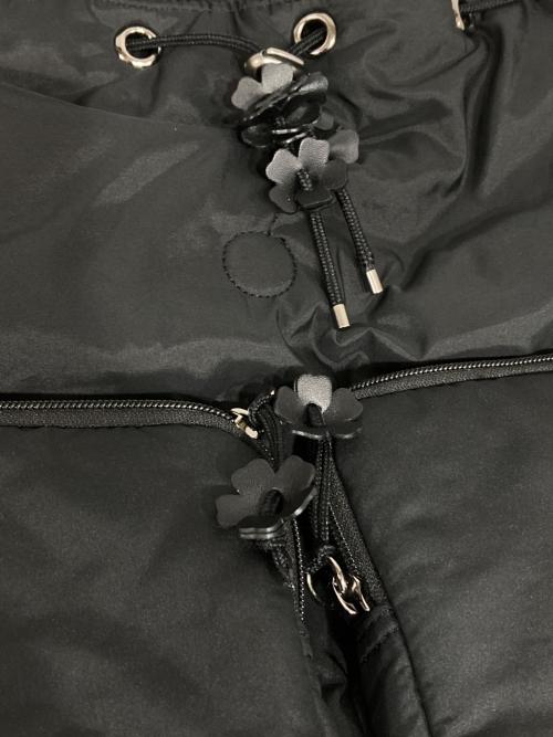 eunoia（ユノイア）eunoia (ユノイア) キルティングリュックサック ブラックの古着・服飾アイテム