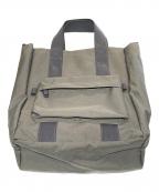 MHLエムエイチエル）の古着「2WAYトートバッグ」｜オリーブ