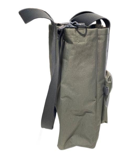 MHL（エムエイチエル）MHL (エムエイチエル) 2WAYトートバッグ オリーブの古着・服飾アイテム