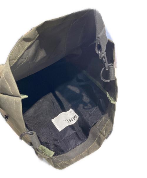 MHL（エムエイチエル）MHL (エムエイチエル) 2WAYトートバッグ オリーブの古着・服飾アイテム