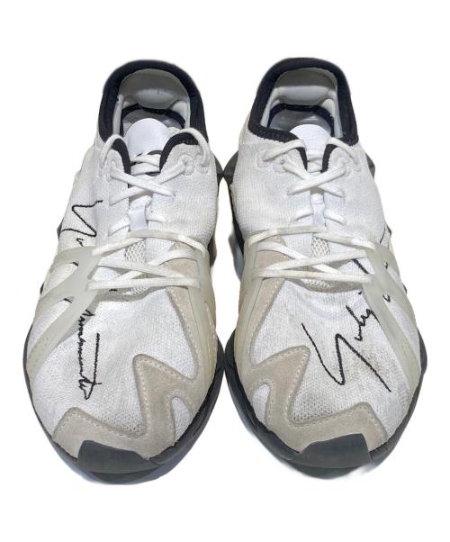 Y-3（ワイスリー）Y-3 (ワイスリー) スニーカー ブラック×ホワイト サイズ:24の古着・服飾アイテム