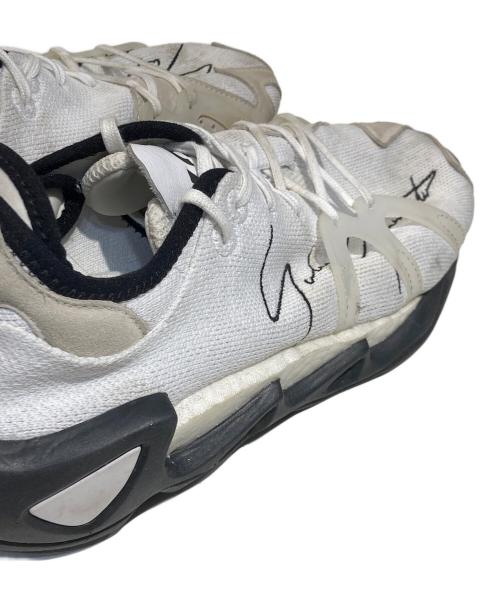 Y-3（ワイスリー）Y-3 (ワイスリー) スニーカー ブラック×ホワイト サイズ:24の古着・服飾アイテム