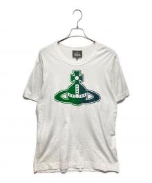 Vivienne Westwood man（ヴィヴィアン ウェストウッド マン）の古着「プリントTシャツ」｜グリーン×ホワイト