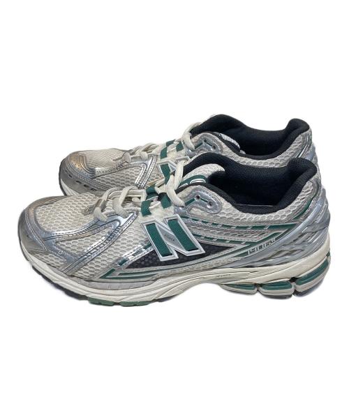 NEW BALANCE（ニューバランス）NEW BALANCE (ニューバランス) M1906REU SILVER/GREEN グリーン×アイボリー サイズ:28の古着・服飾アイテム