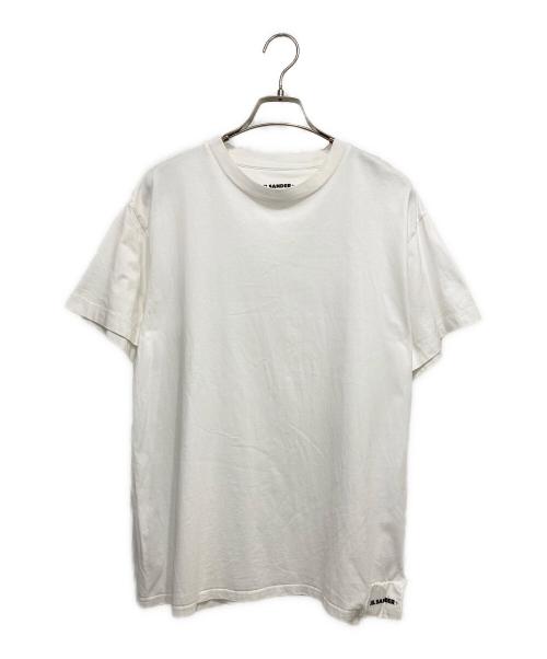 JIL SANDER（ジルサンダー）JIL SANDER (ジルサンダー) 3PACK TEE ホワイト サイズ:Lの古着・服飾アイテム