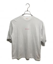 MARNI（マルニ）の古着「ミドルスリーブロゴTシャツ」｜ホワイト