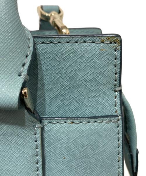 Kate Spade（ケイトスペード）Kate Spade (ケイトスペード) 2WAYバッグ ブルーの古着・服飾アイテム