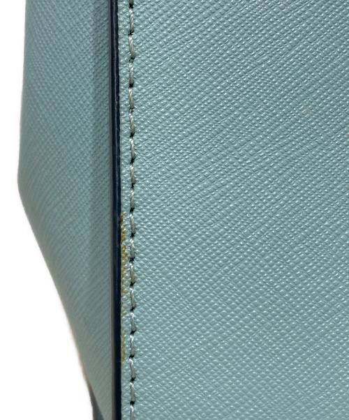 Kate Spade（ケイトスペード）Kate Spade (ケイトスペード) 2WAYバッグ ブルーの古着・服飾アイテム