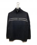 THE NORTH FACEザ ノース フェイス）の古着「ハーフジップニット」｜ブラック