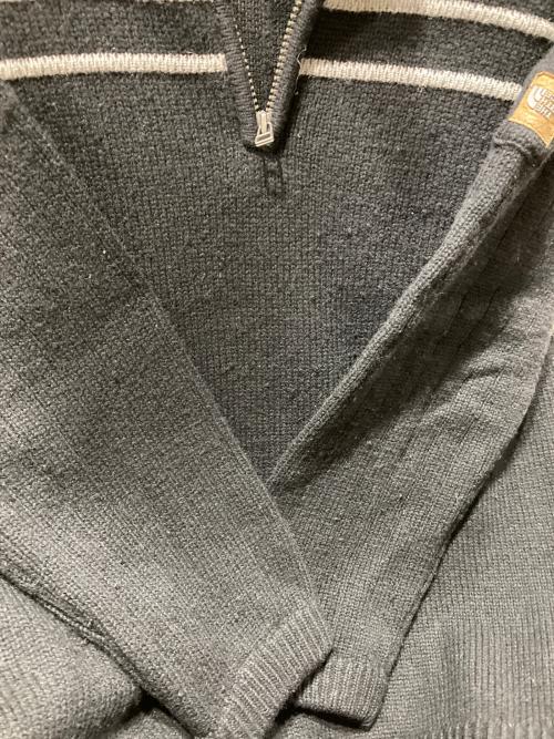 THE NORTH FACE（ザ ノース フェイス）THE NORTH FACE (ザ ノース フェイス) ハーフジップニット ブラック サイズ:Mの古着・服飾アイテム