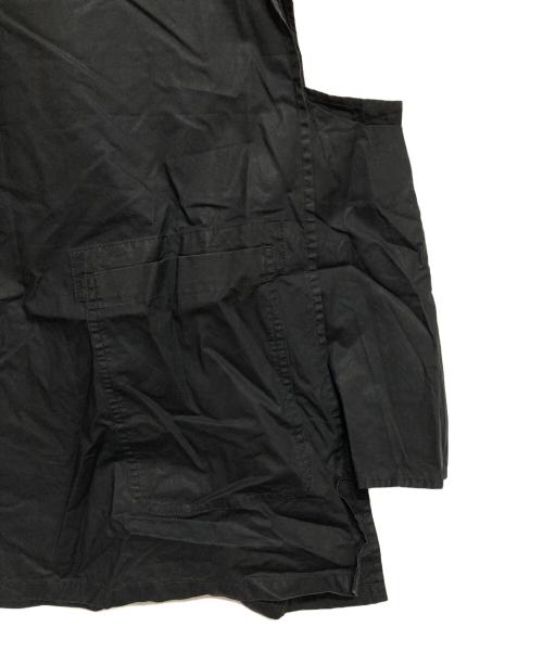 MM6 Maison Margiela（エムエムシックスメゾンマルジェラ）MM6 Maison Margiela (エムエムシックスメゾンマルジェラ) ノースリーブコットンギャバブラウス ブラック サイズ:38の古着・服飾アイテム