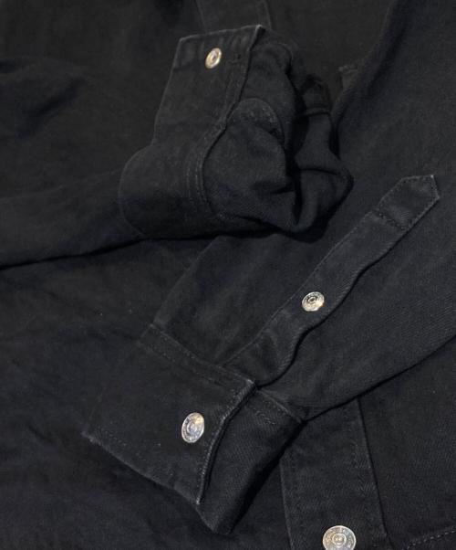 Calvin Klein Jeans（カルバンクラインジーンズ）Calvin Klein Jeans (カルバンクラインジーンズ) デニムジャケット ブラック サイズ:Sの古着・服飾アイテム