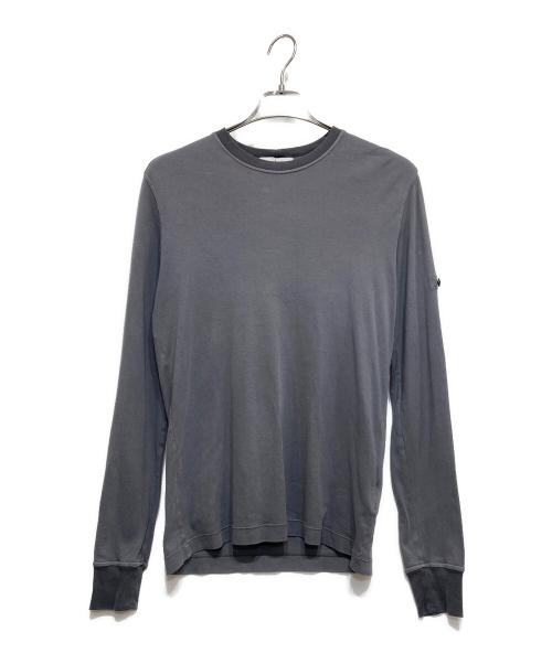STONE ISLAND（ストーンアイランド）STONE ISLAND (ストーンアイランド) L/S T-SHIRTS チャコールグレー サイズ:Ｍの古着・服飾アイテム