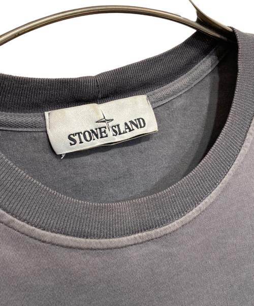 STONE ISLAND（ストーンアイランド）STONE ISLAND (ストーンアイランド) L/S T-SHIRTS チャコールグレー サイズ:Ｍの古着・服飾アイテム