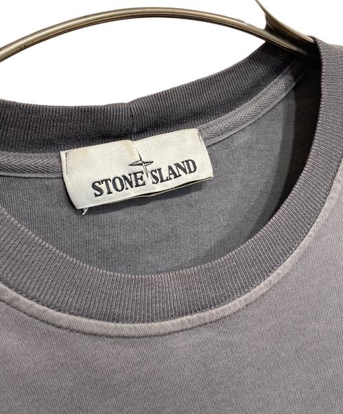 STONE ISLAND（ストーンアイランド）STONE ISLAND (ストーンアイランド) L/S T-SHIRTS チャコールグレー サイズ:Ｍの古着・服飾アイテム