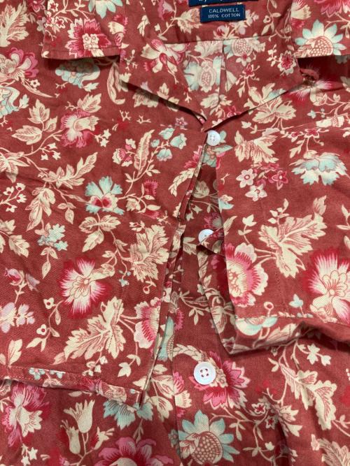 POLO RALPH LAUREN（ポロ・ラルフローレン）POLO RALPH LAUREN (ポロ・ラルフローレン) CALDWELL ベージュ×レッド サイズ:Lの古着・服飾アイテム