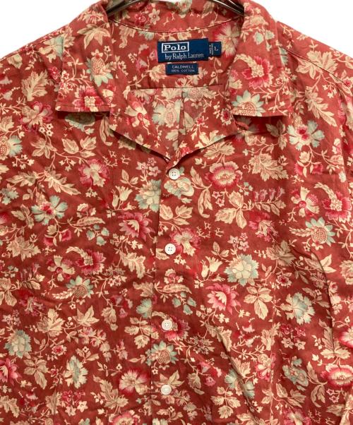 POLO RALPH LAUREN（ポロ・ラルフローレン）POLO RALPH LAUREN (ポロ・ラルフローレン) CALDWELL ベージュ×レッド サイズ:Lの古着・服飾アイテム