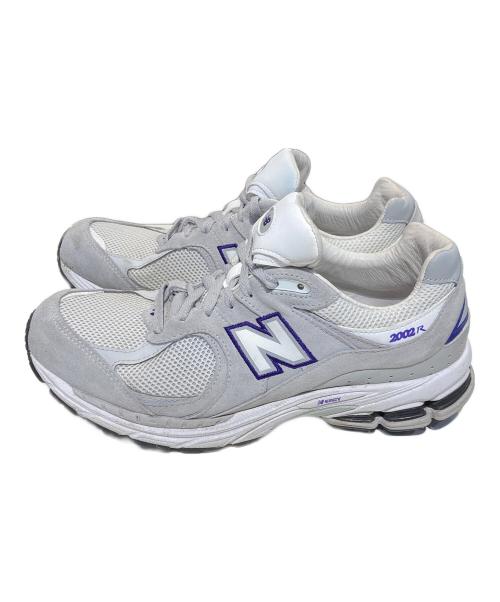 NEW BALANCE（ニューバランス）NEW BALANCE (ニューバランス) BEAUTY&YOUTH (ビューティーアンドユース) スニーカー ホワイト×ライトグレー サイズ:27の古着・服飾アイテム