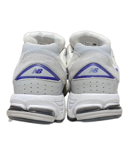 NEW BALANCE（ニューバランス）NEW BALANCE (ニューバランス) BEAUTY&YOUTH (ビューティーアンドユース) スニーカー ホワイト×ライトグレー サイズ:27の古着・服飾アイテム